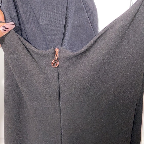 NOOKIE BLACK TIE GOWN “HONEY” in black - Picture 4 of 5